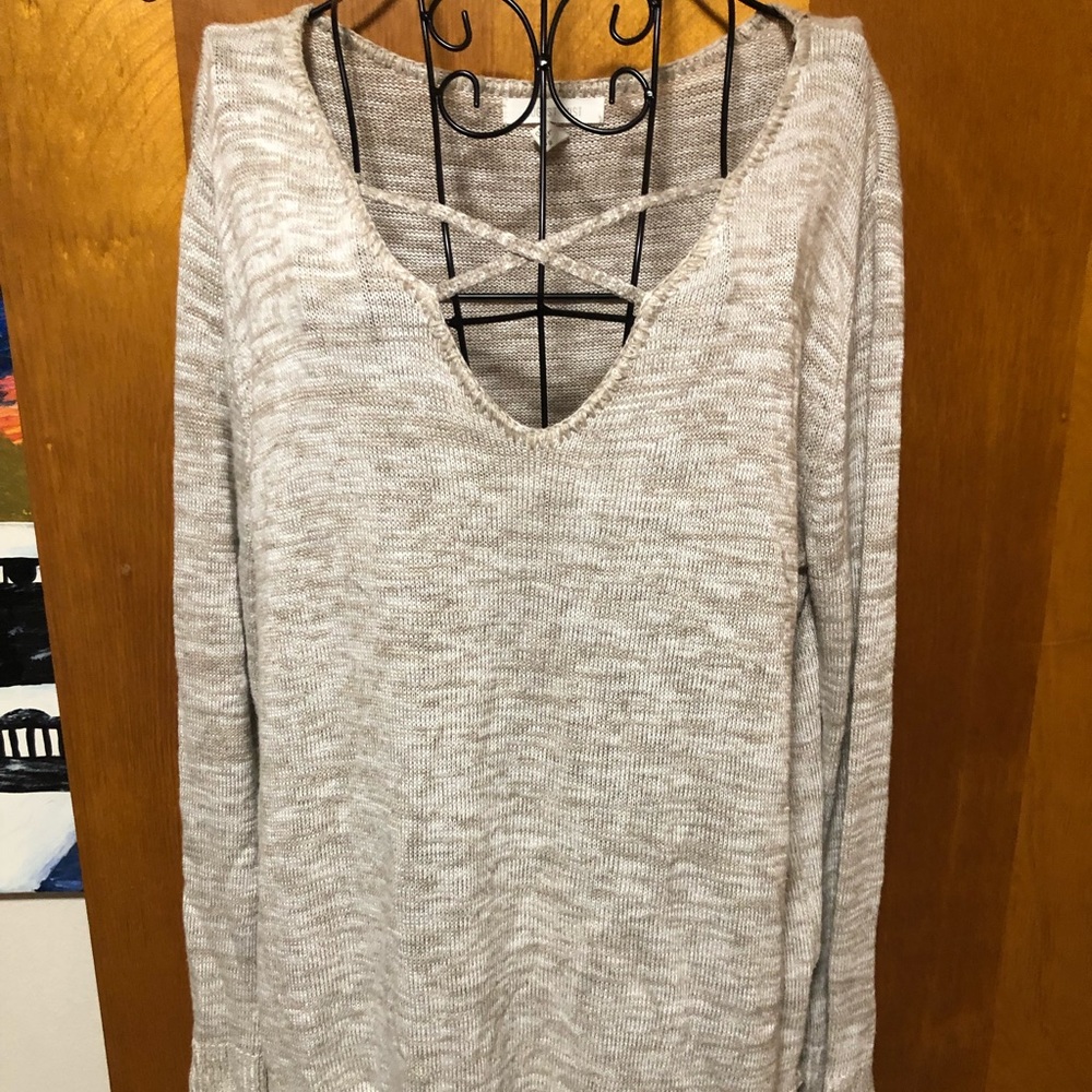 Lightweight silky sweater